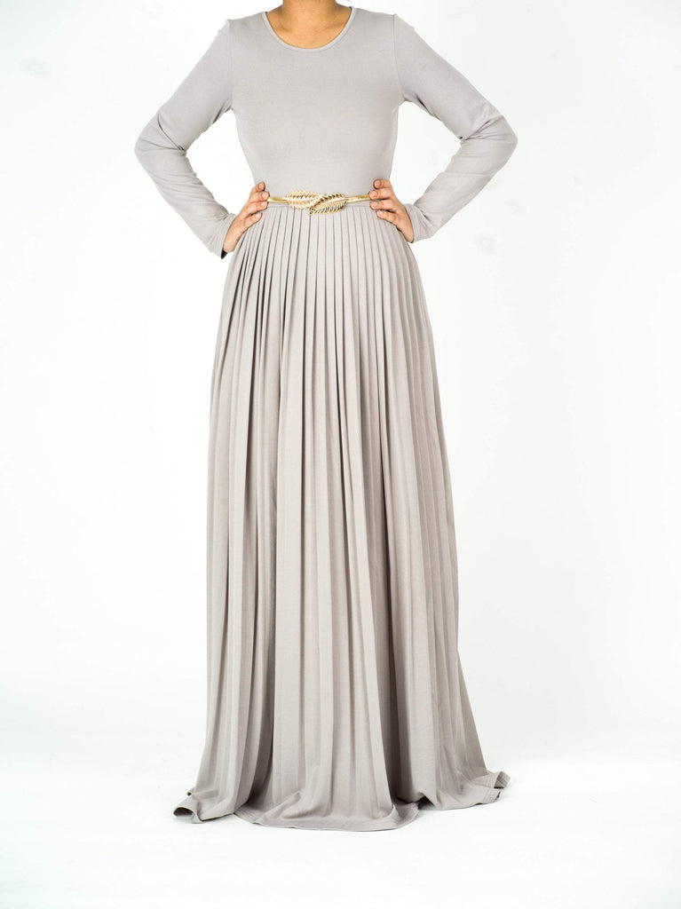 MILANA Pleated maxi dress Kabayare