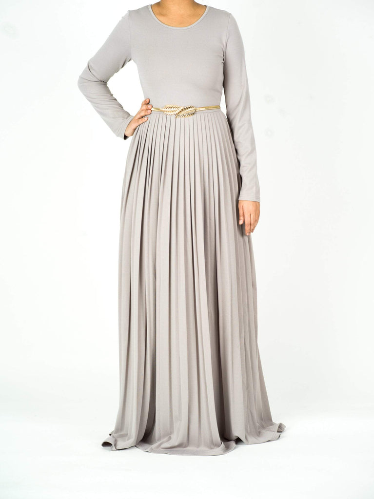 MILANA Pleated maxi dress Kabayare