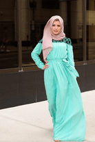 Mint Devoted Maxi Dress Kabayare