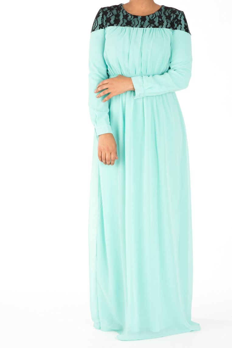 Mint Devoted Maxi Dress Kabayare