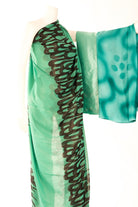 Mint Flames Chiffon Dirac Kabayare