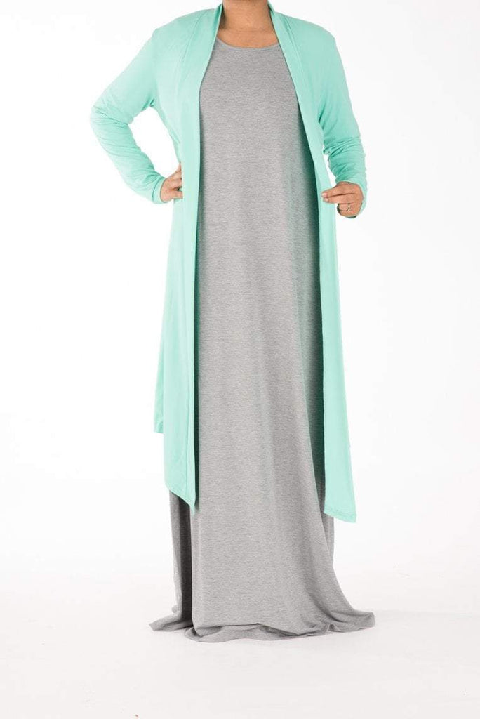 Mint Maxi Cardigan Kabayare
