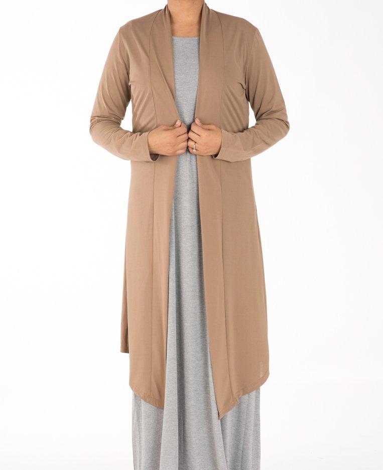 Mocha Maxi Cardigan Kabayare