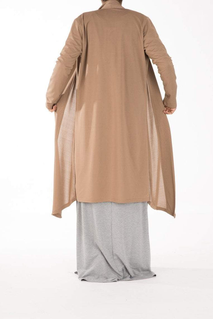 Mocha Maxi Cardigan Kabayare