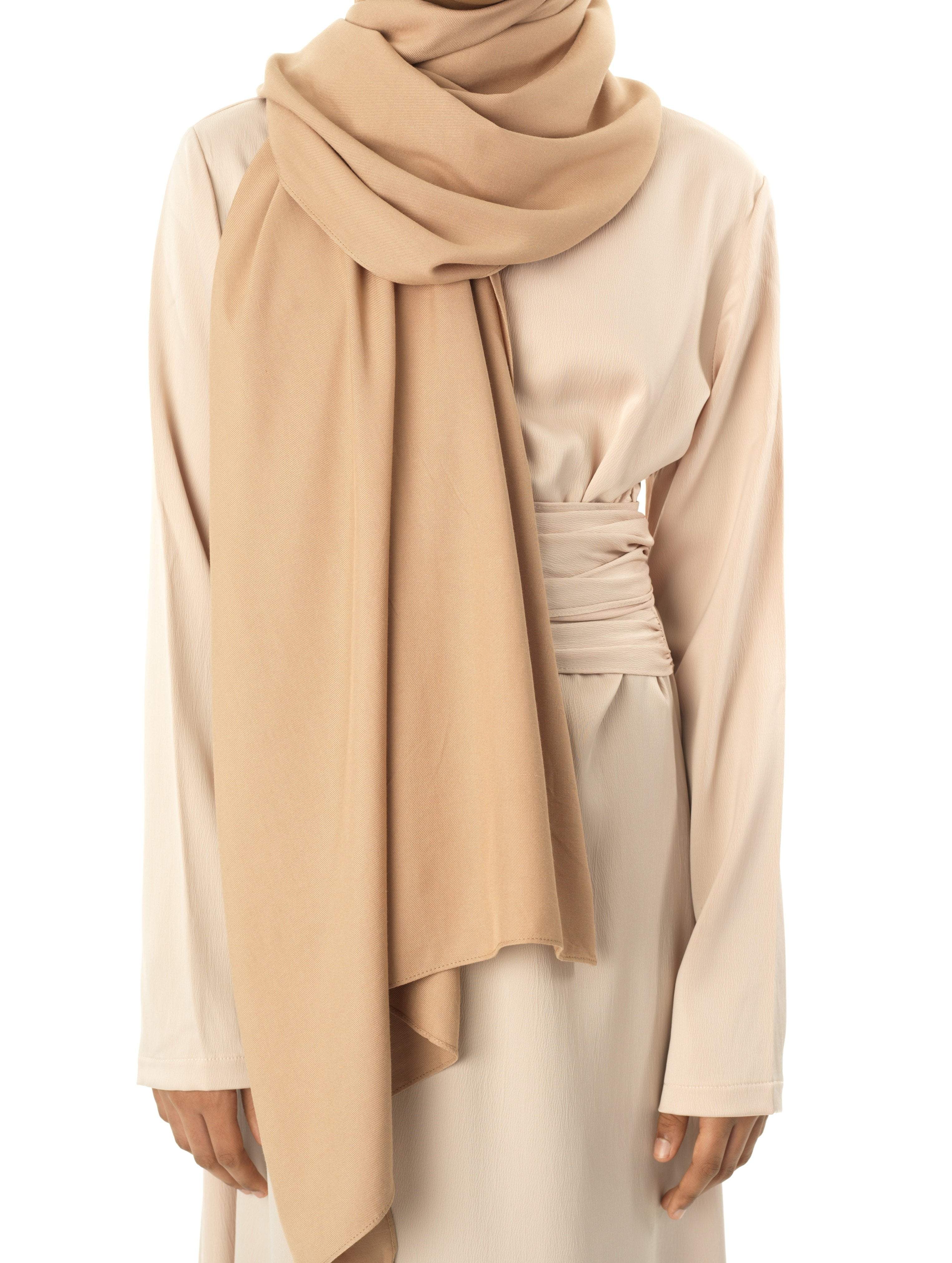 Mocha Premium Rayon Hijab Kabayare
