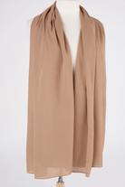 Mocha Signature chiffon Hijab Kabayare