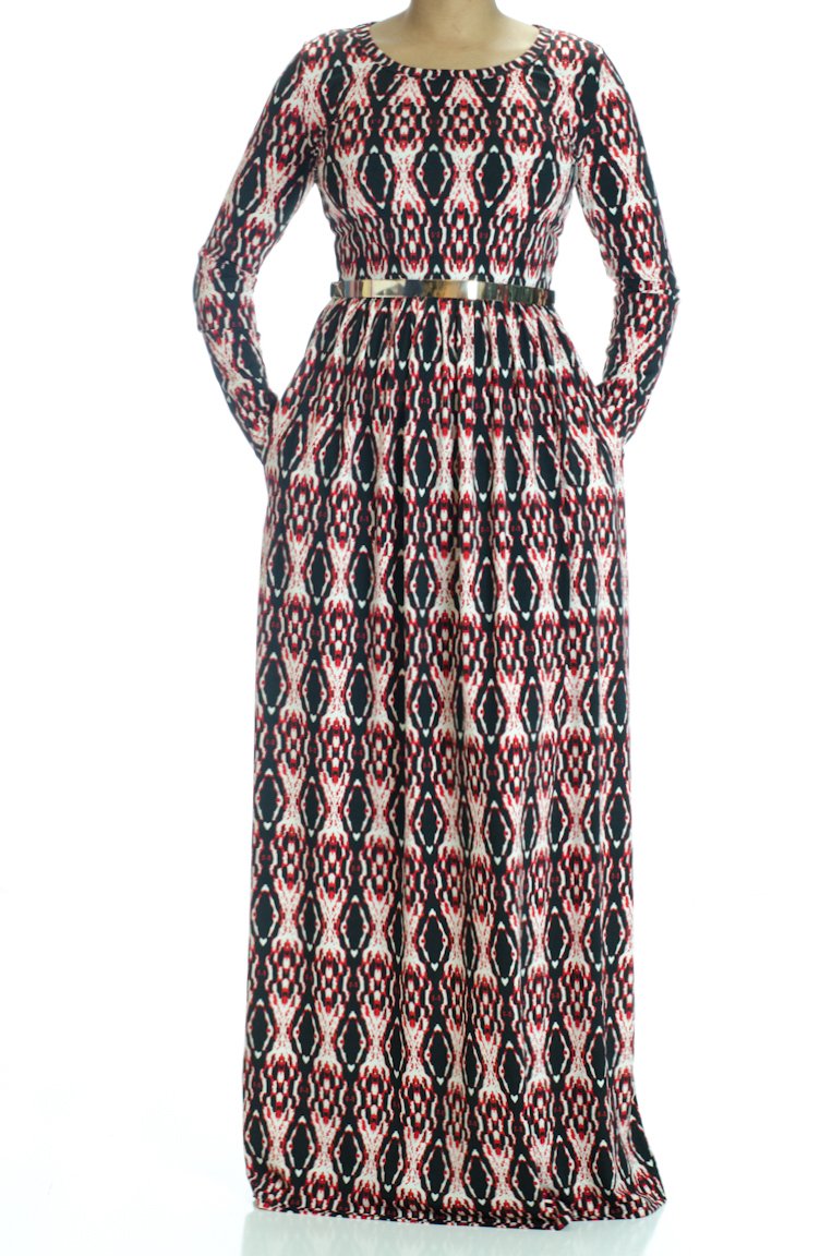 Moonlight Shadows Maxi Dress Kabayare
