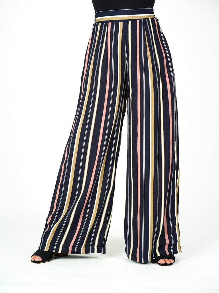 Multi color STRIPE PANTS Kabayare