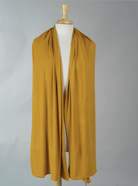 Mustard Premium jersey hijab Kabayare