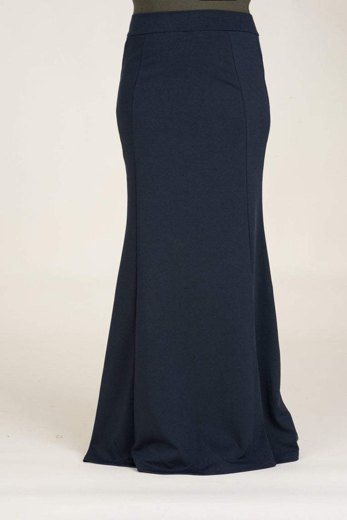 Navy Pencil Skirt Kabayare