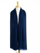 Navy Signature Chiffon Hijab Kabayare