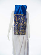 Off White Goden saree Dirac sets - Kabayare Fashion (5667548364949)