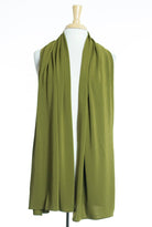 Olive Milk Silk Hijab Kabayare