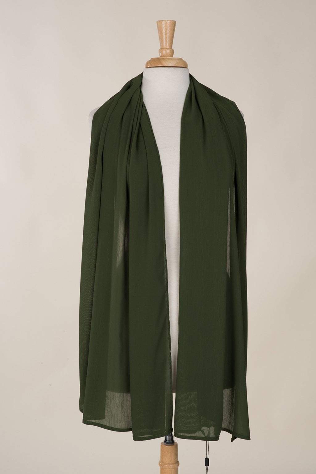 Olive Signature Georgette Hijab Kabayare