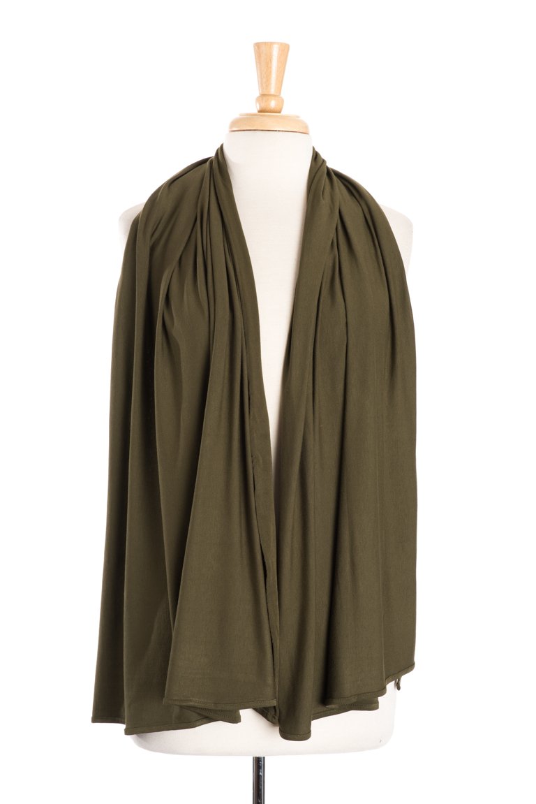 Olive Signature Jersey Hijab Kabayare