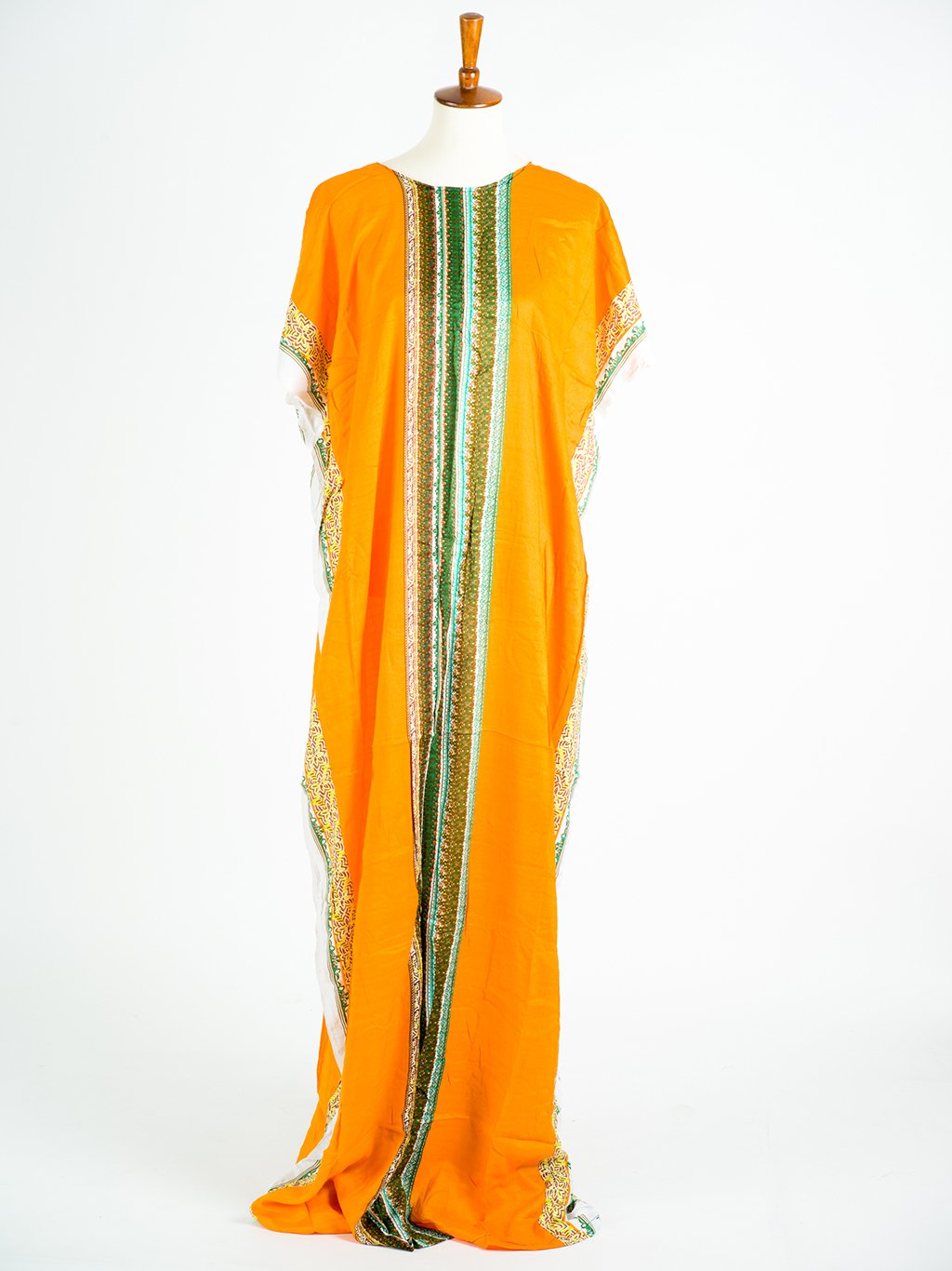 Orange drip Bati Dress Kabayare