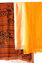 Orange Modern Chiffon Dirac Kabayare