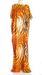 Orange tiger bati dress Kabayare