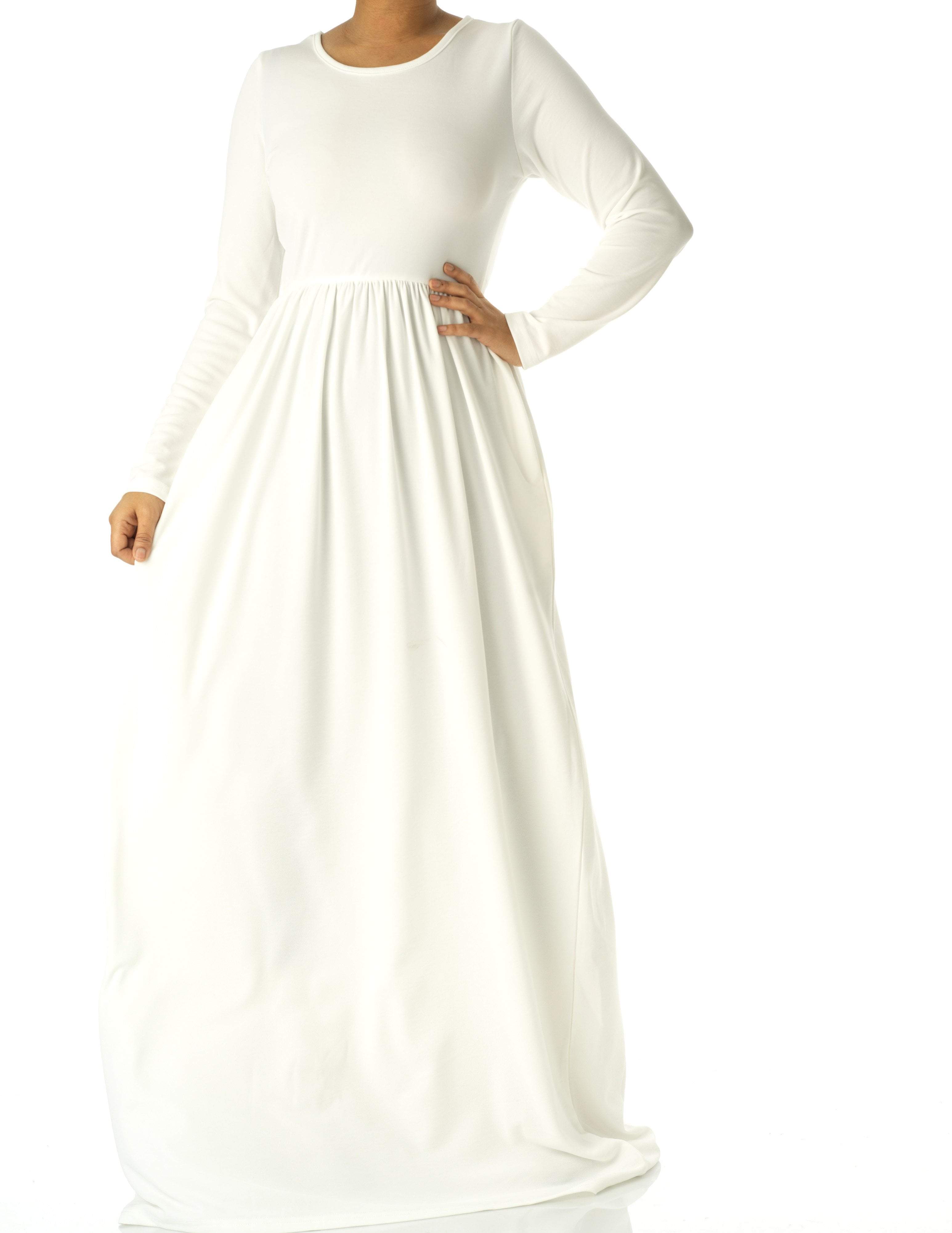 Original milk silk maxi dress Kabayare