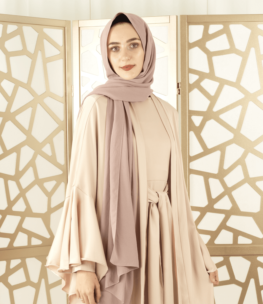 Pearl Gray SIGNATURE GEORGETTE HIJAB Kabayare