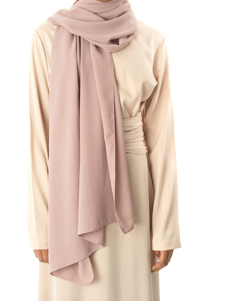 Pearl Gray SIGNATURE GEORGETTE HIJAB Kabayare