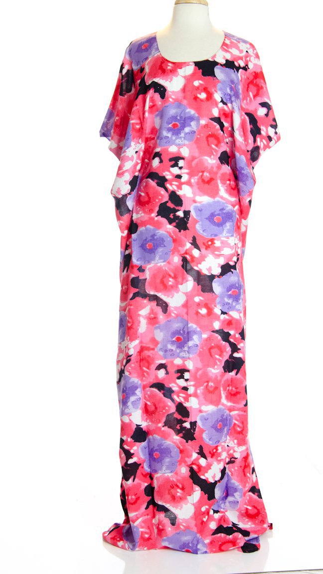 Pink Blossom Bati Dress Kabayare