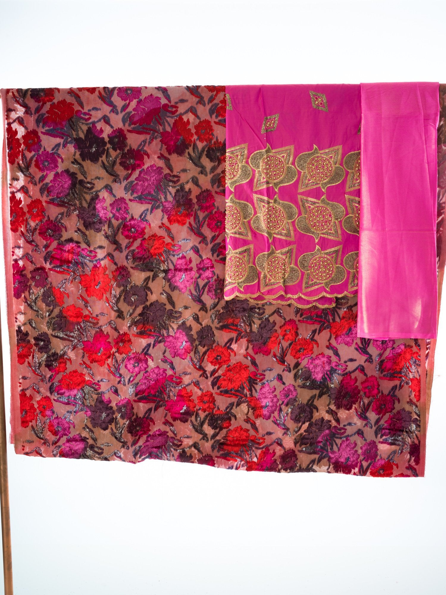 Pink colorful  Maqbal Dirac Kabayare