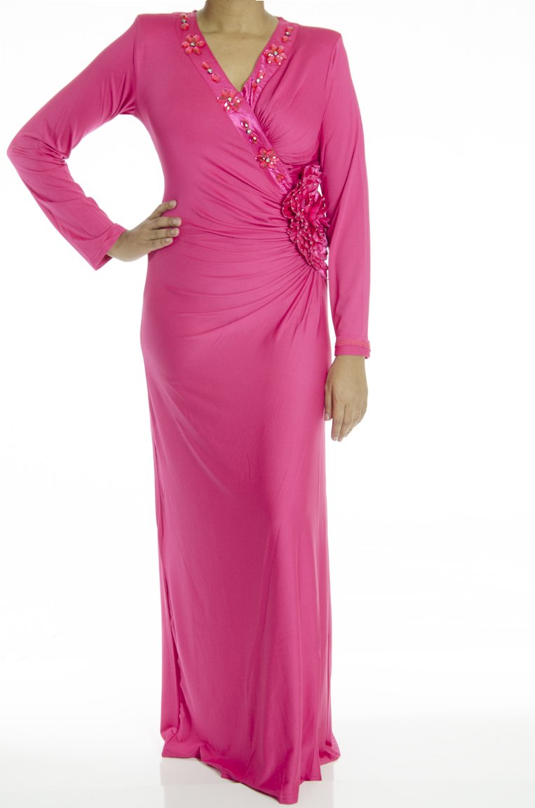 Pink Rose Gemstone dress Kabayare