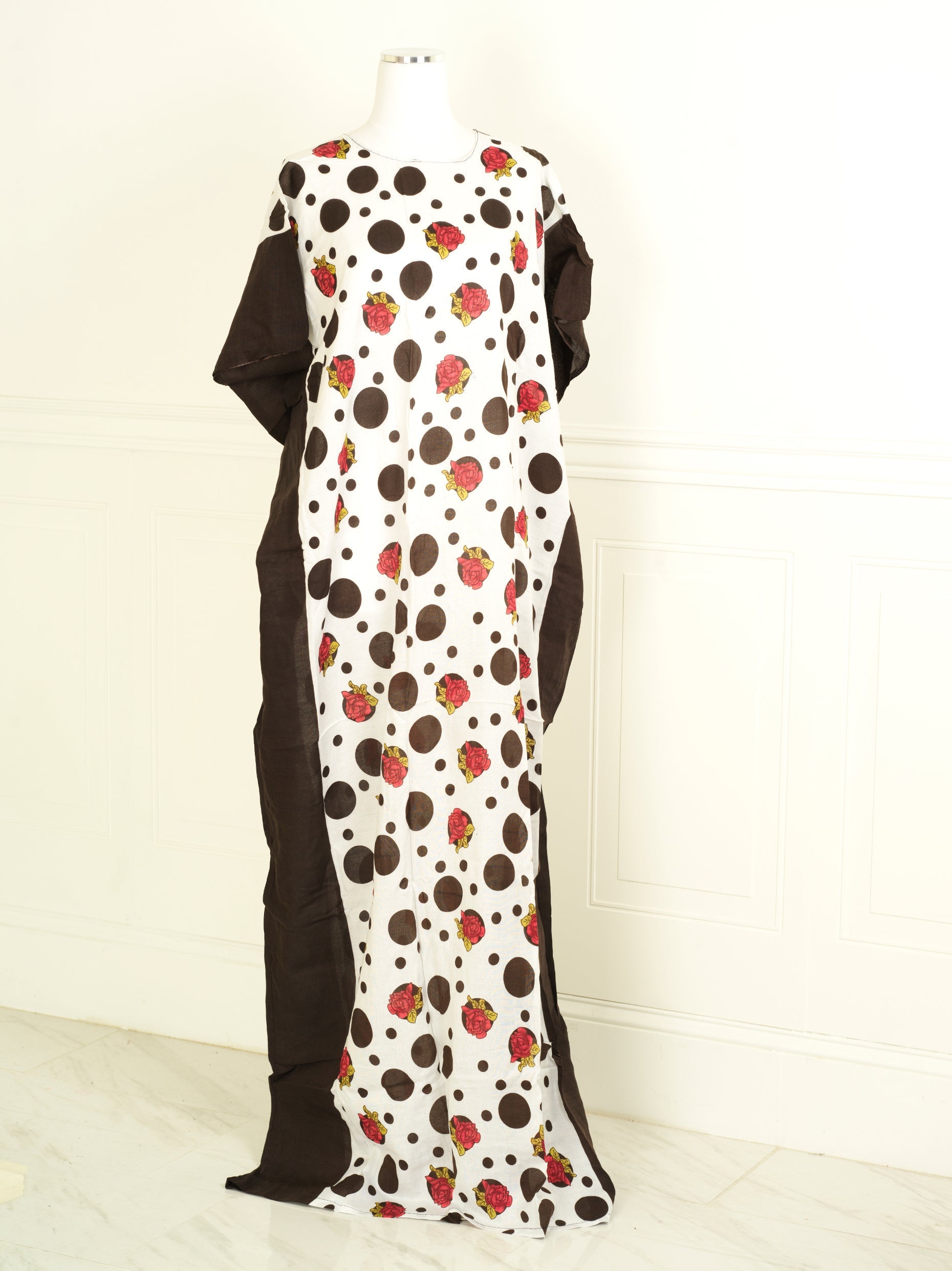 planet of dots  print bati dress KF
