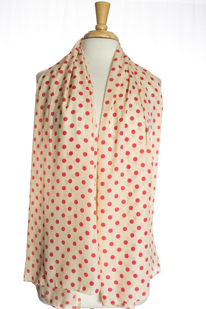 Polka Dots Hijab Kabayare