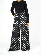 Polka dots PALAZZO PANTS Kabayare
