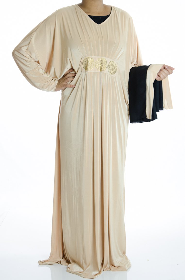 pretty in Paige Butterfly Jersey Abaya Kabayare