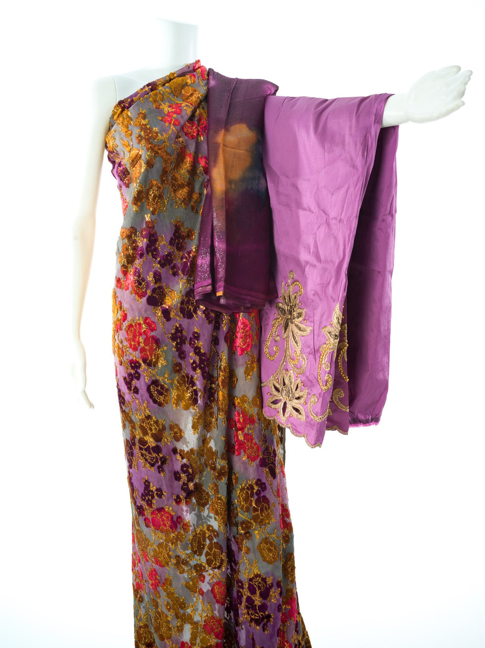 Maqbal Dirac Full Set – Black with Golden Leaf main image 0