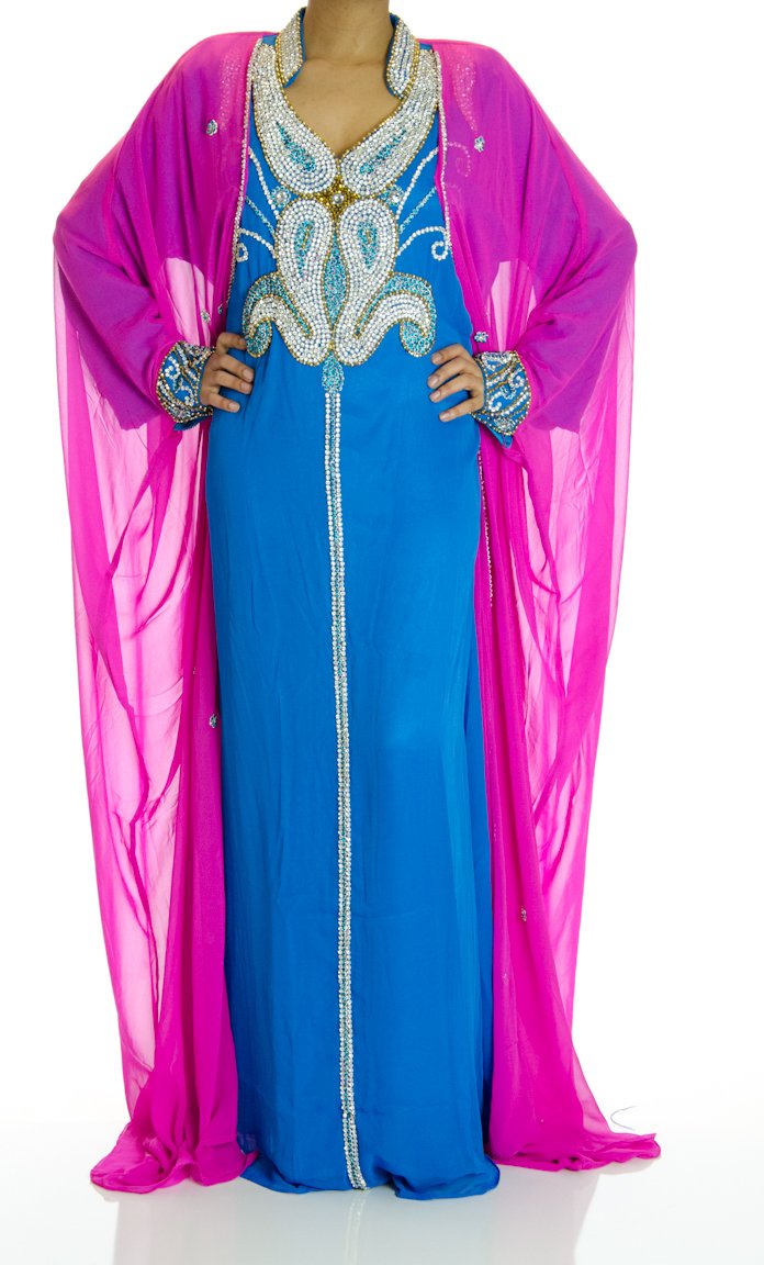 Princess Fatima Swarovski Kaftan Kabayare