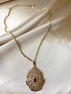 Princess Jasmine Statement Necklace Kabayare