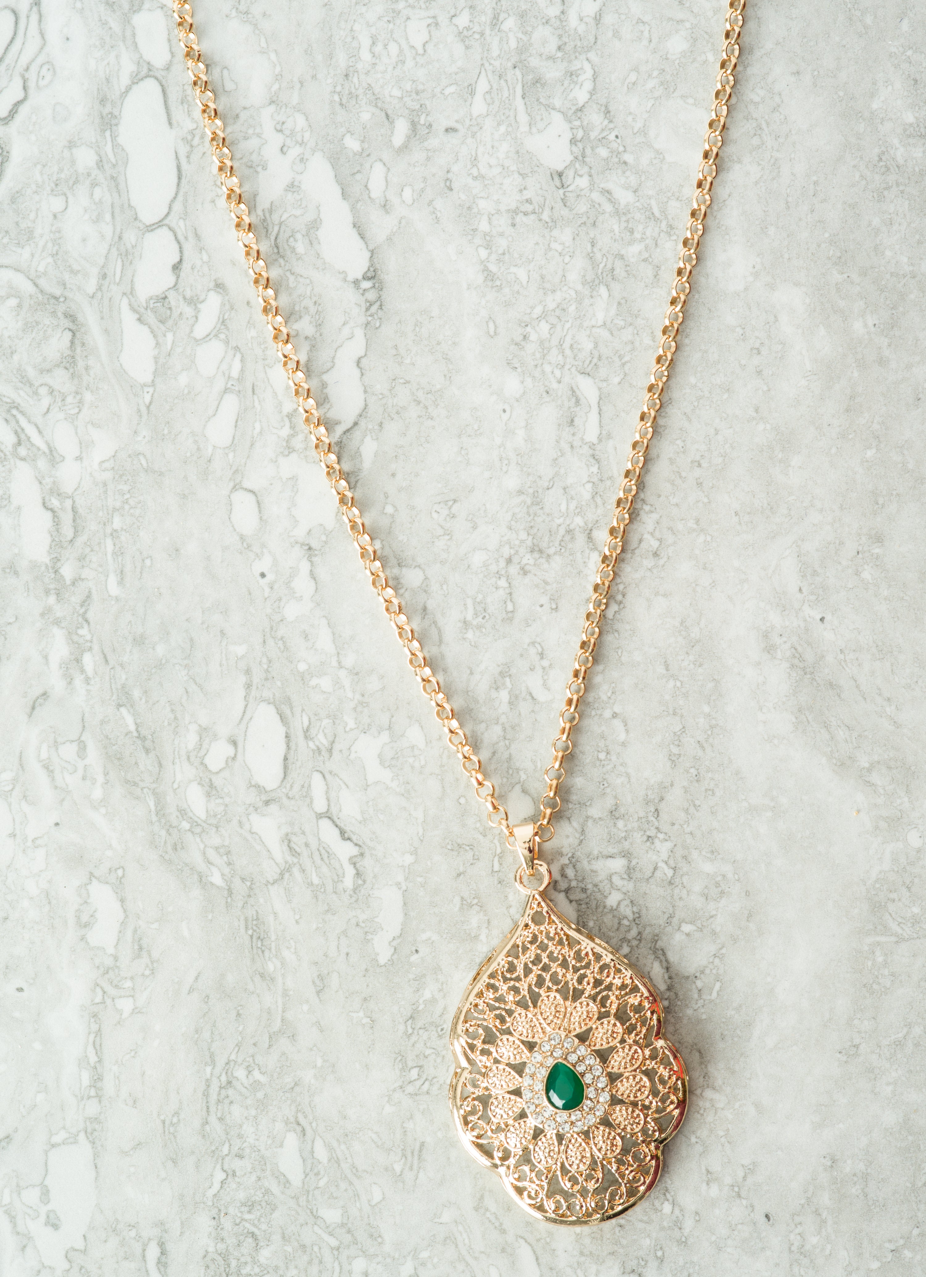 Princess Jasmine Statement Necklace Kabayare