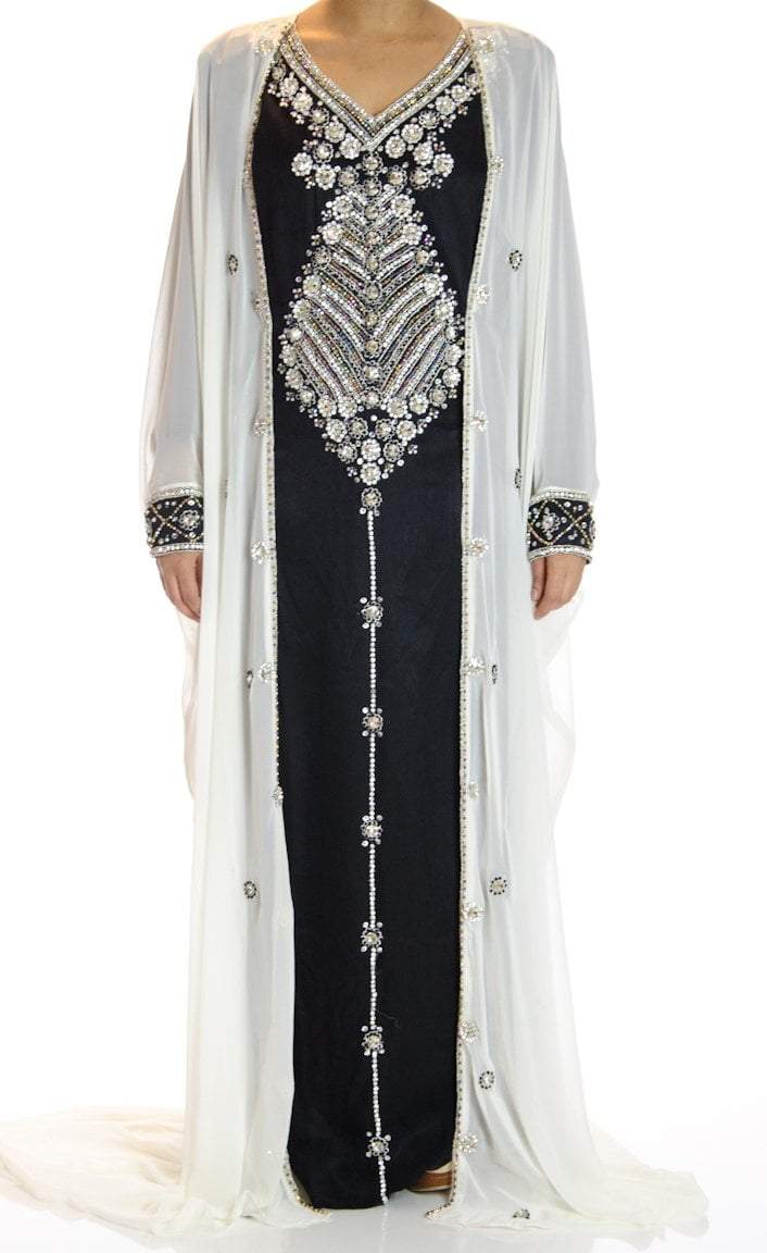 Princess Samira Swarovski Kaftan Kabayare