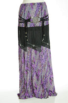 Purple Animal Lace Skirt Kabayare