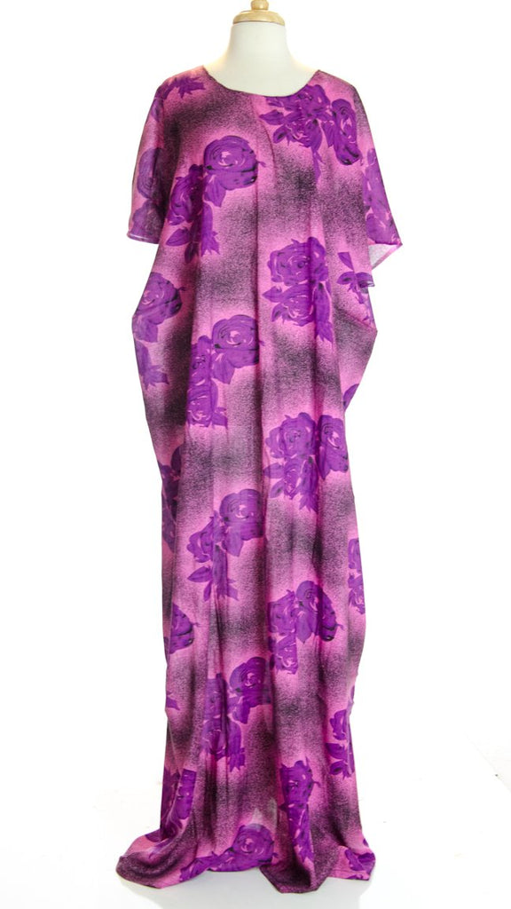 Purple chalk bati dress Kabayare