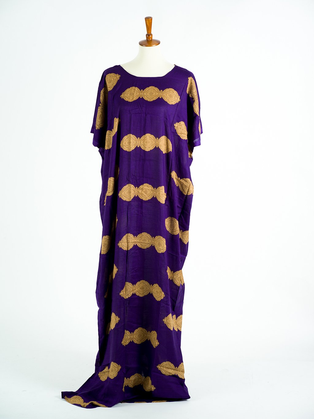 Purple lantern PRINT BATI DRESS Kabayare