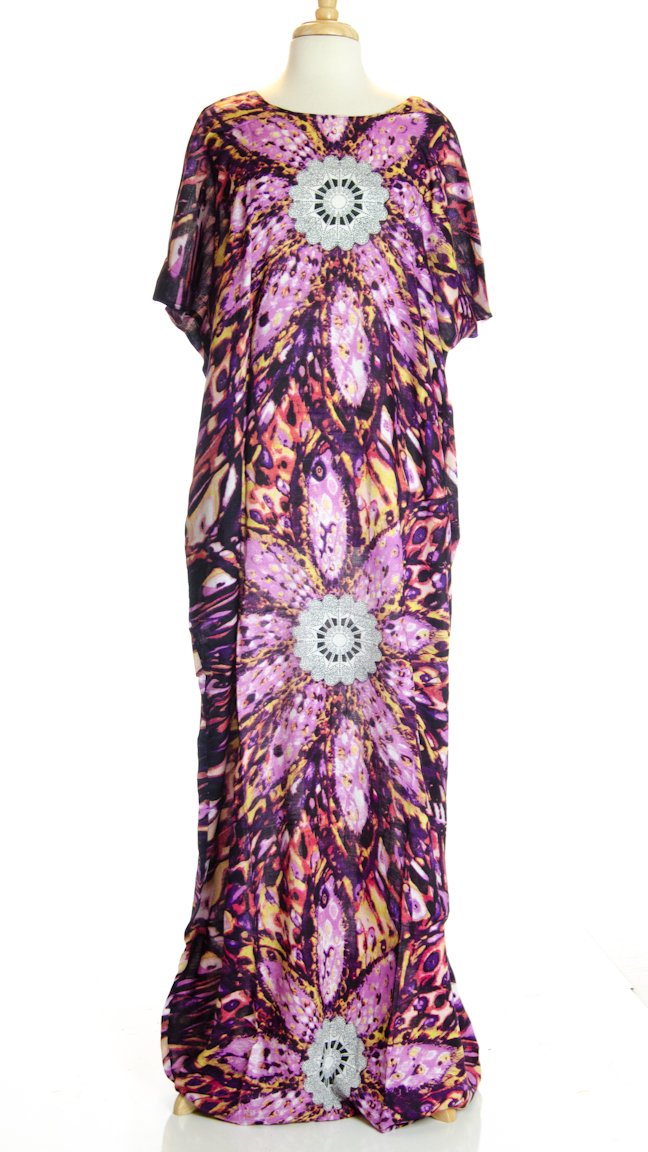 Purple trove bati dress Kabayare