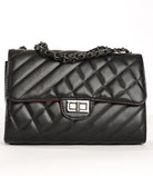 Quilted Lock Crossbody Kabayare