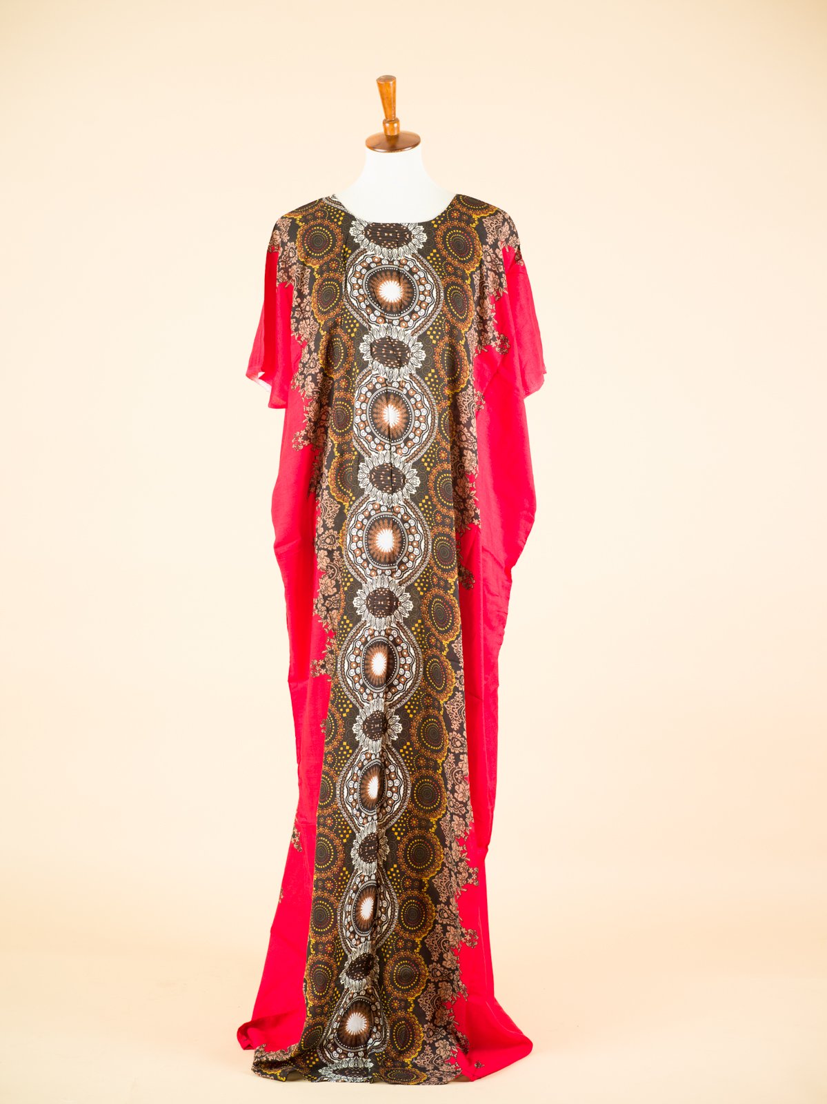 red  ANCIENT BATI DRESS Kabayare