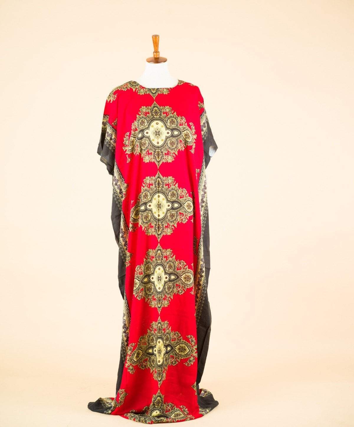 Red Empire Bati Dress Kabayare