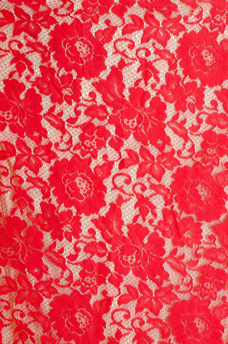 Red Garden Lace Kabayare
