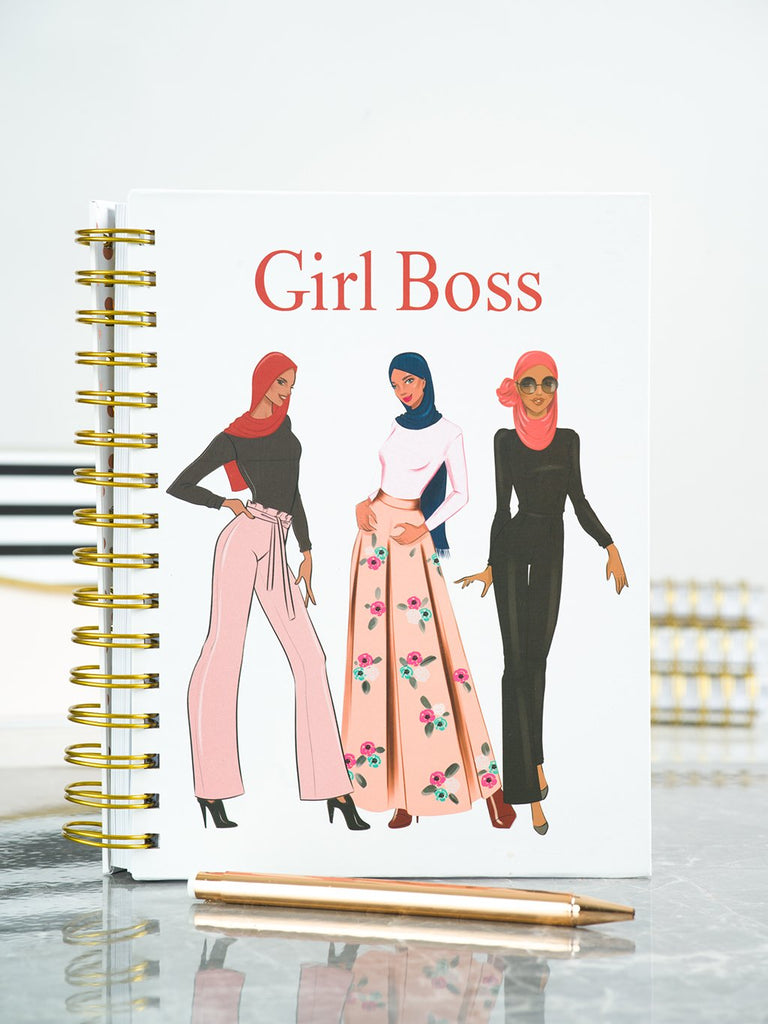 Red Girl Boss notebook Kabayare
