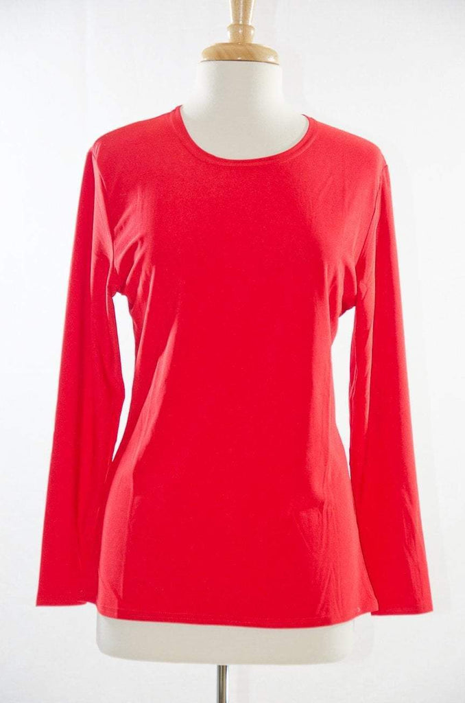 Red Long Sleeve Shirt Kabayare