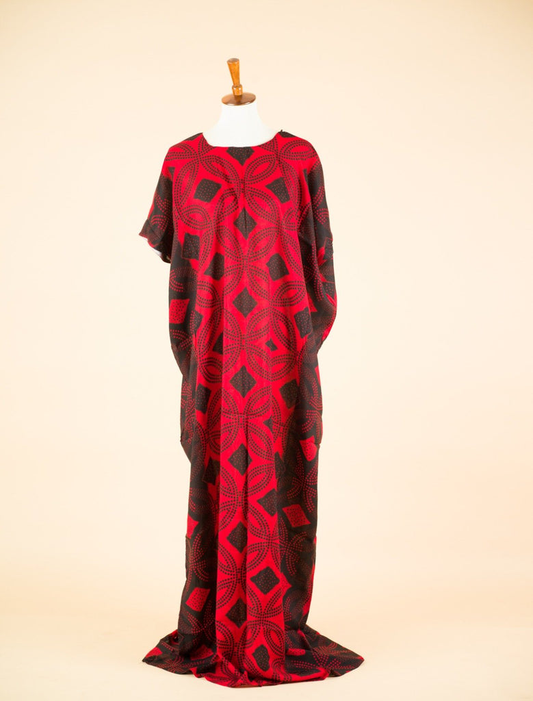Red mamba Bati Dress Kabayare