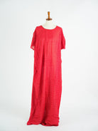 Red maze bati dress Kabayare