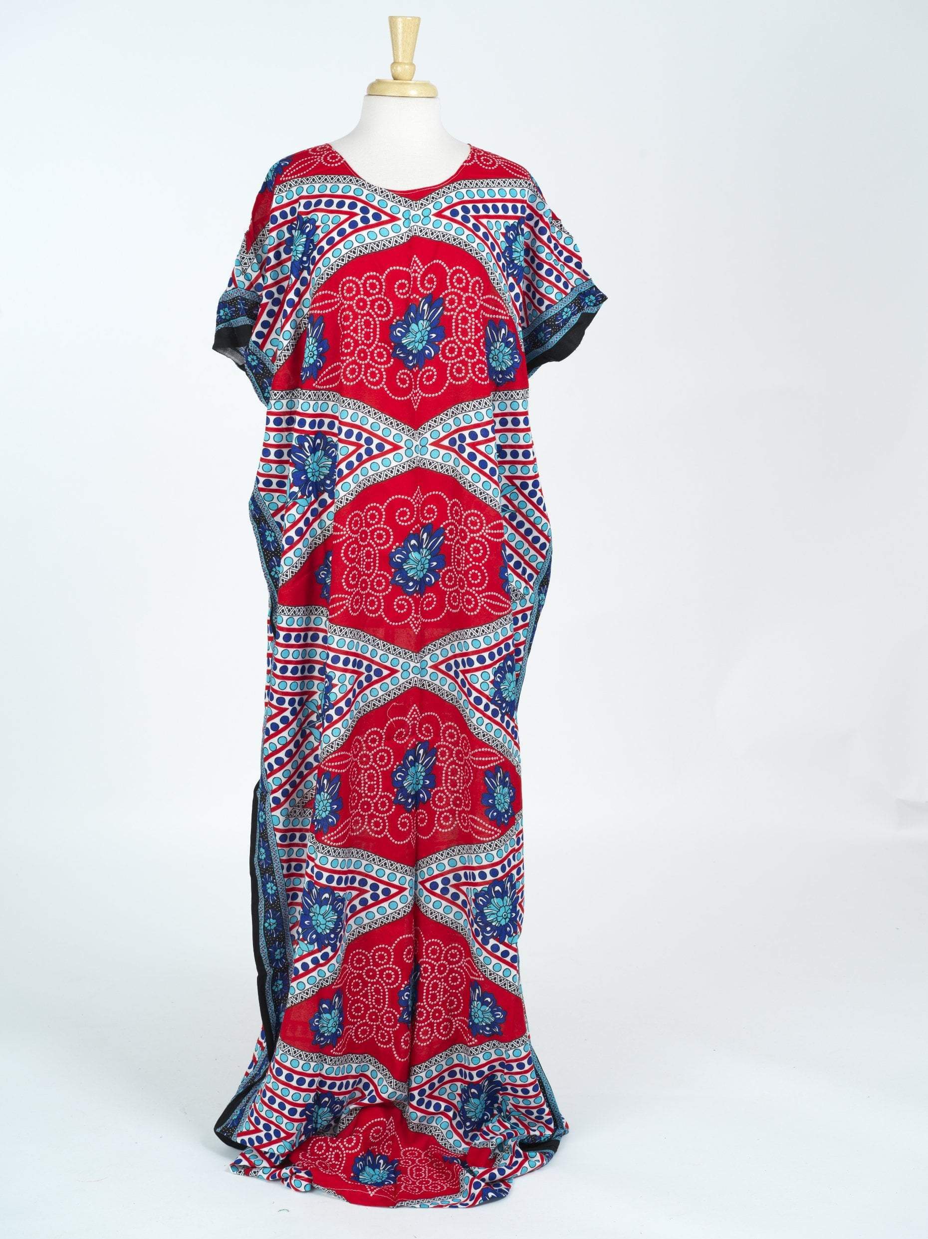 Red Serene Bati Dress Kabayare